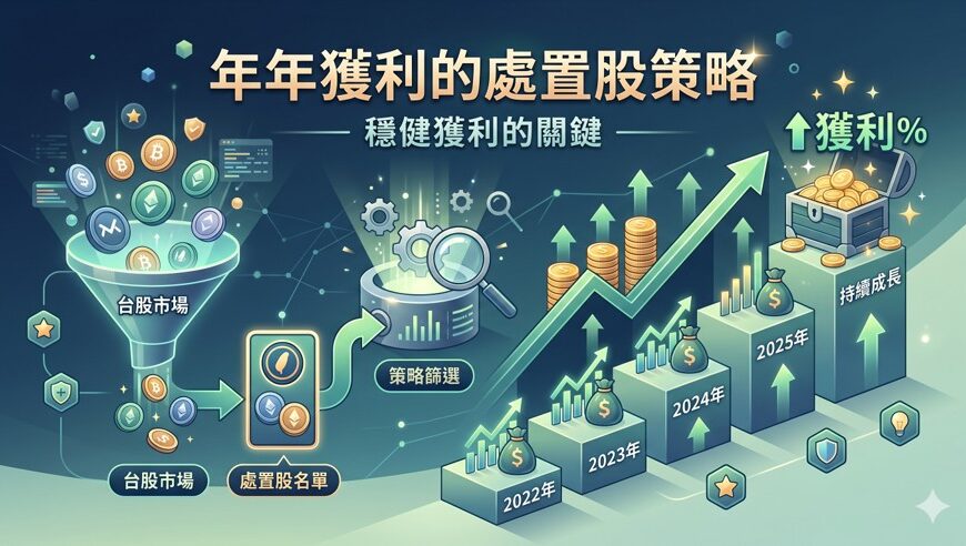 [VIP] 年年獲利的處置股策略